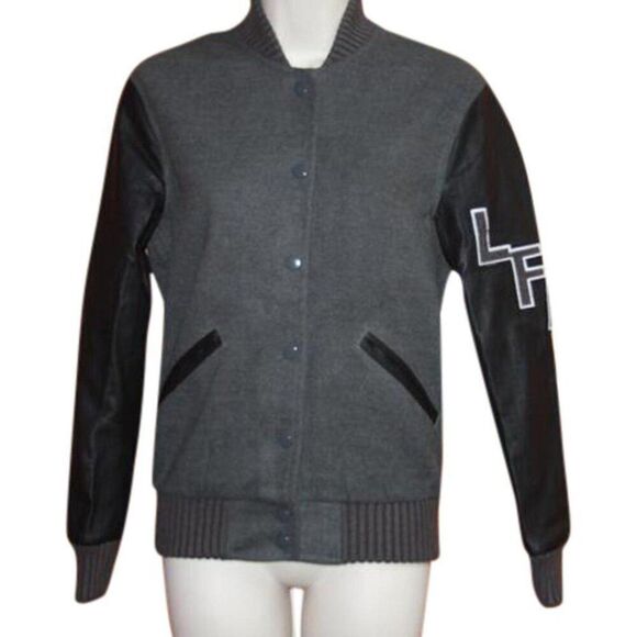 LFA XSMALL Logo Sleeve Varsity jacket - NEW - Picture 1 of 9